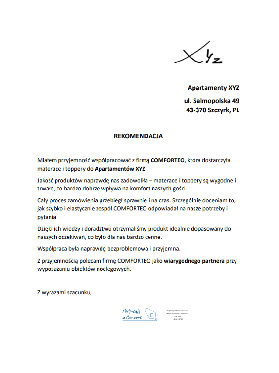 Apartamenty XYZ