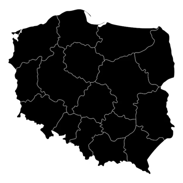 Mapa Polski